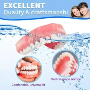 Smileasego™ -🦷Advanced Customized Full Denture Set🦷 (⏰Limited time discount last 30 minutes⏰)