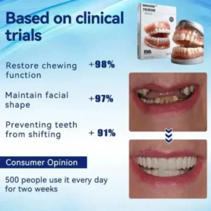 Smileasego™ -🦷Advanced Customized Full Denture Set🦷 (⏰Limited time discount last 30 minutes⏰)