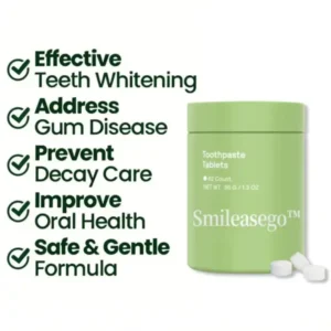 Smileasego™ Oral Gum Treatment Toothpaste Tablets
